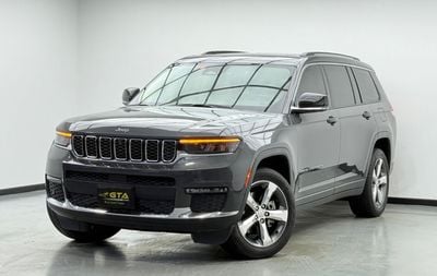 Jeep Grand Cherokee L Limited 3.6L 2022 Jeep Grand Cherokee L Limited, 2027 Jeep Warranty + Service Contract, Jeep FSH, 