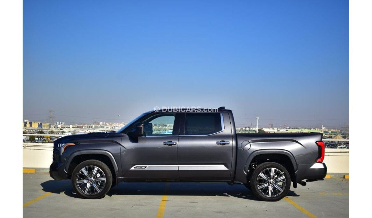 Toyota Tundra Capstone Hybrid V6 3.5L Turbo Automatic.UAE Registration +10%