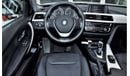 BMW 318i EXCELLENT DEAL for our BMW 318i ( 2018 Model ) in Silver Color GCC Specs