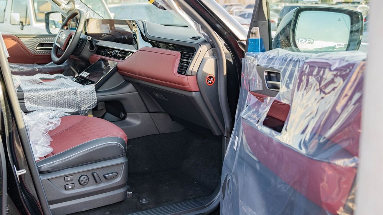 Infiniti QX80 2026 Infiniti QX80 Autograph AT Petrol (Black-Red)