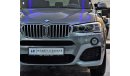 BMW X3 ORIGINAL PAINT ( صبغ وكاله ) AGENCY WARRANTY / SERVICE CONTRACT BMW X3 M-Kit 2016 Model!