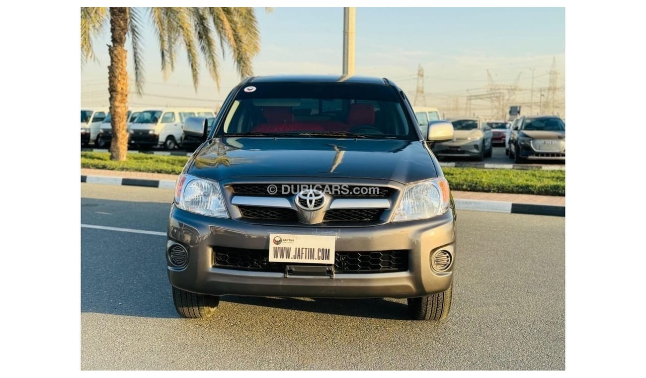 Toyota Hilux 2008 | LHD | MANUAL | DOUBLE CABIN | DIESEL | PREMIUM RED LEATHER SEATS | SPORTS BAR