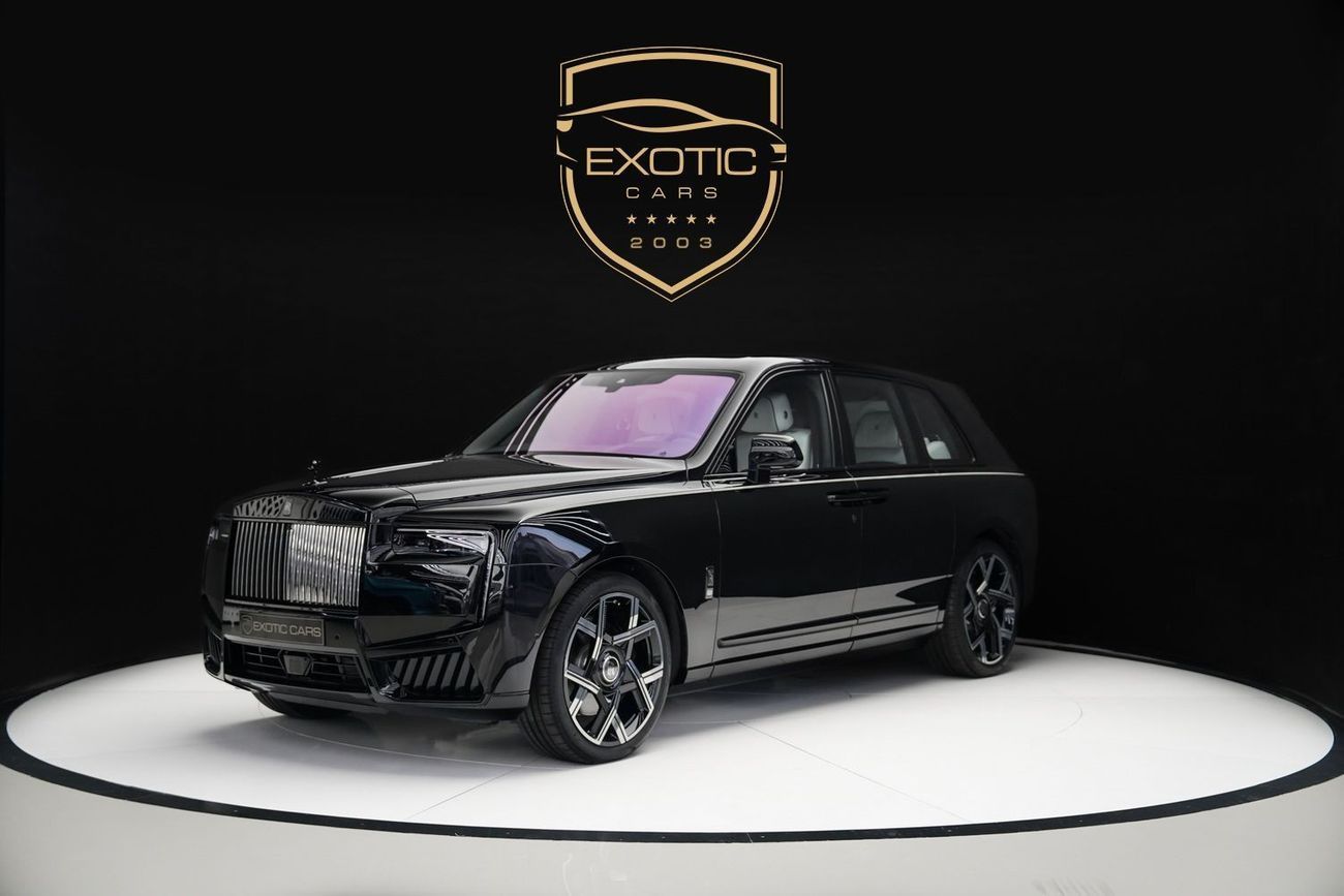 Rolls-Royce Cullinan Rolls Royce Cullinan Black Badge Series 2