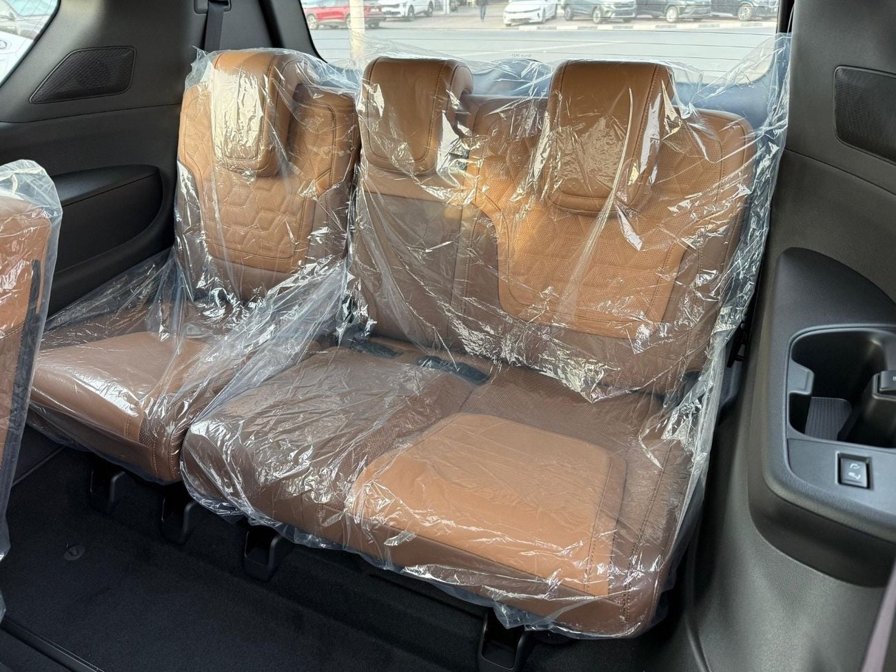 Nissan Patrol LE Platinum City 3.5L 2026 black inside Tan  interior