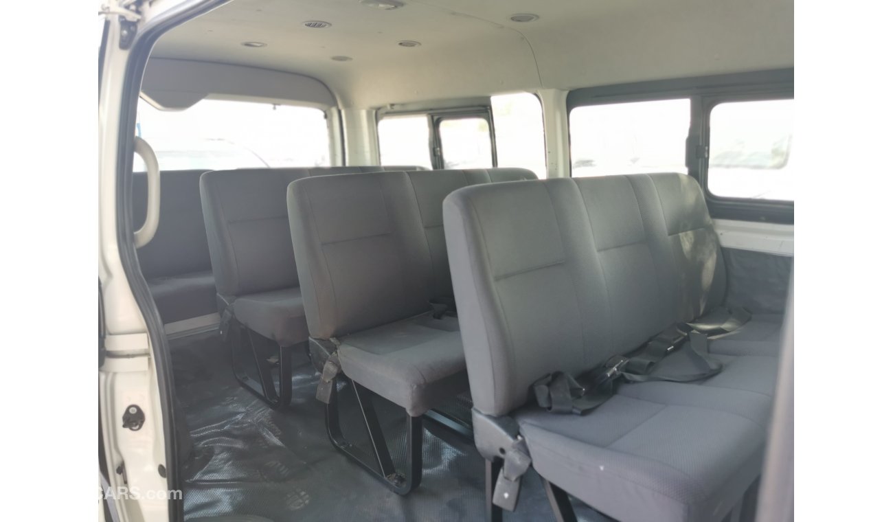 Toyota Hiace 2.7L, Petrol, M/T, AirBag, Power Lock, Power Window, 14 Seats. Front & Rear AC, LOT-728