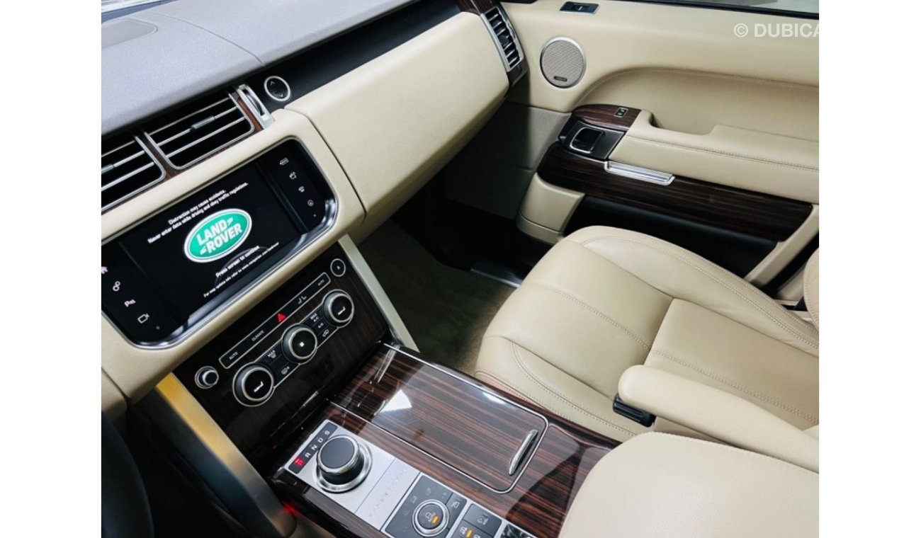 Land Rover Range Rover GCC .. FSH .. Warranty .. Perfect. Condition .. Top