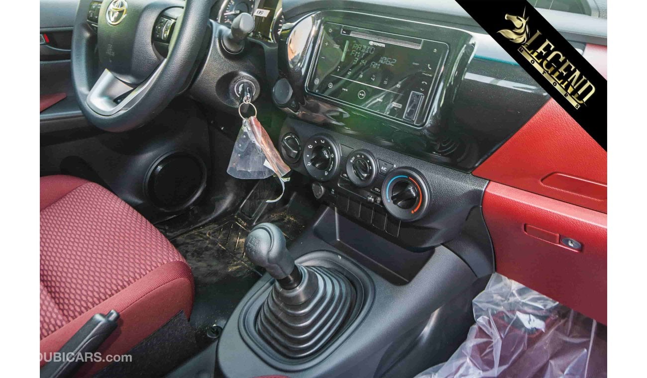 تويوتا هيلوكس 2021 Toyota Hilux 2.7L M/T 4x4 Single Cab Petrol | Export Only