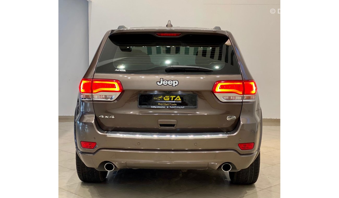 جيب جراند شيروكي 2019 Jeep Grand Cherokee 5.7 Overland, 2022 Warranty, Full Service History, GCC