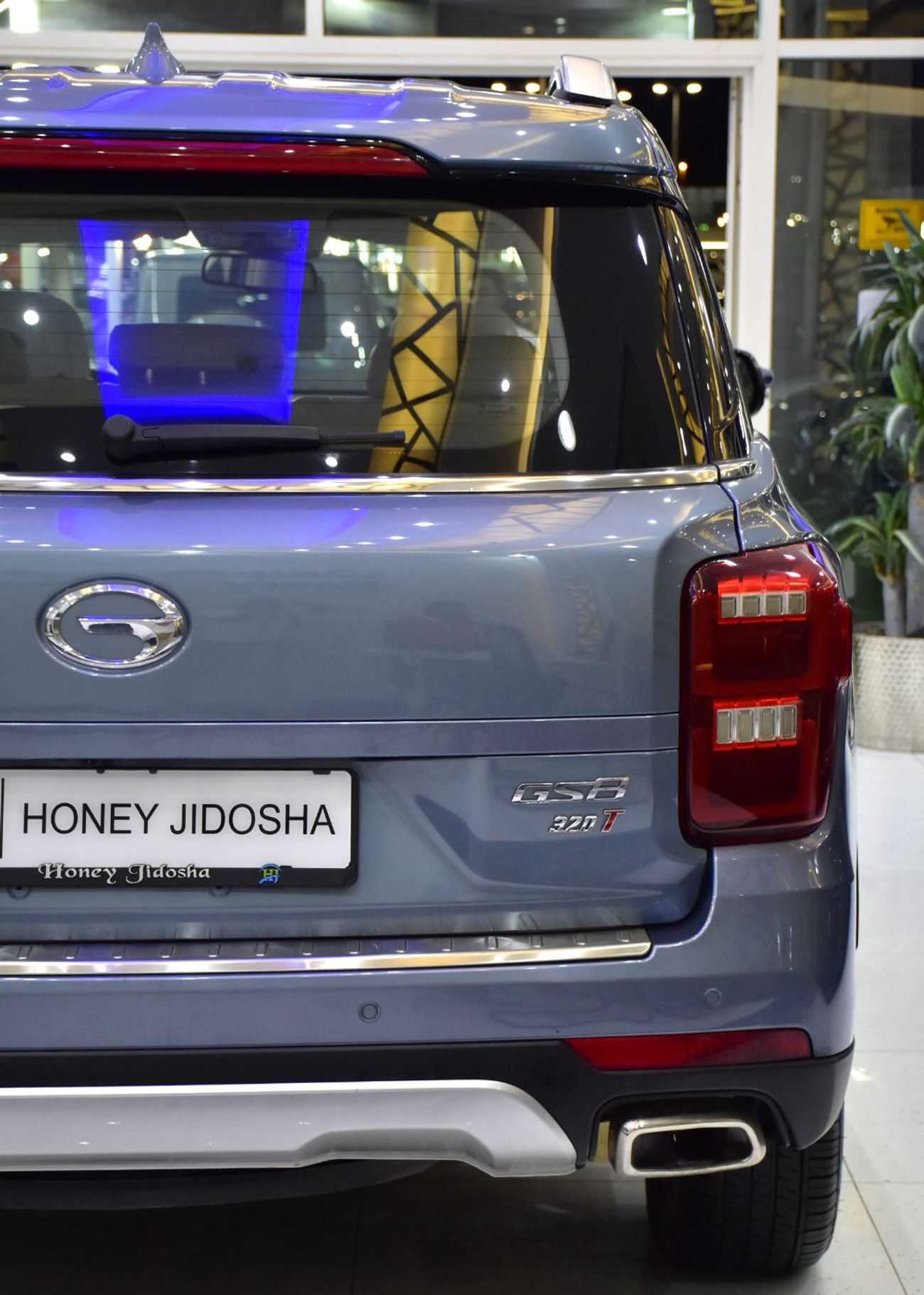 جي إي سي GS 8 EXCELLENT DEAL for our GAC GS8 i4WD 320T ( 2020 Model ) in Blue Color GCC Specs