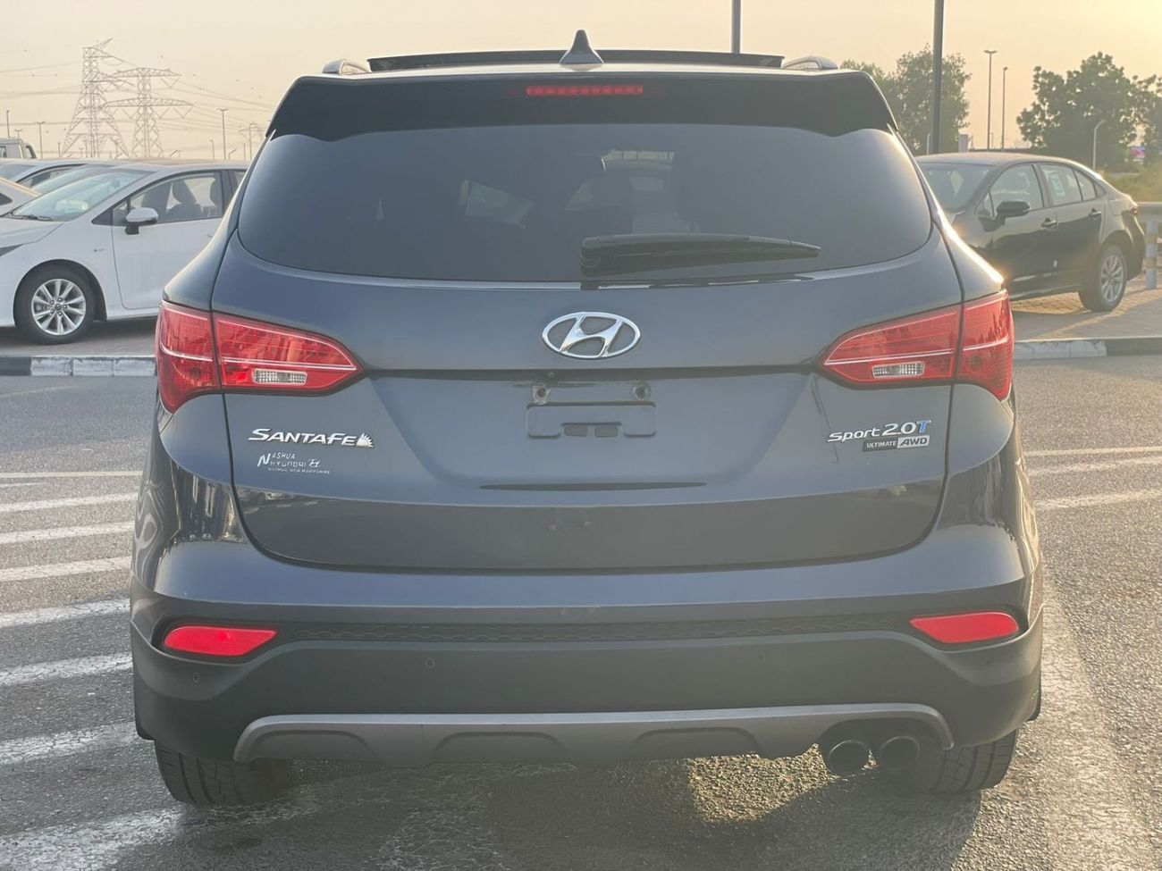 هيونداي سانتا في 2015 Hyundai Santa Fe Sports Ultimate Full Option Panoramic - 2.0L V4 Turbo - AWD 4x4 - Full Screen
