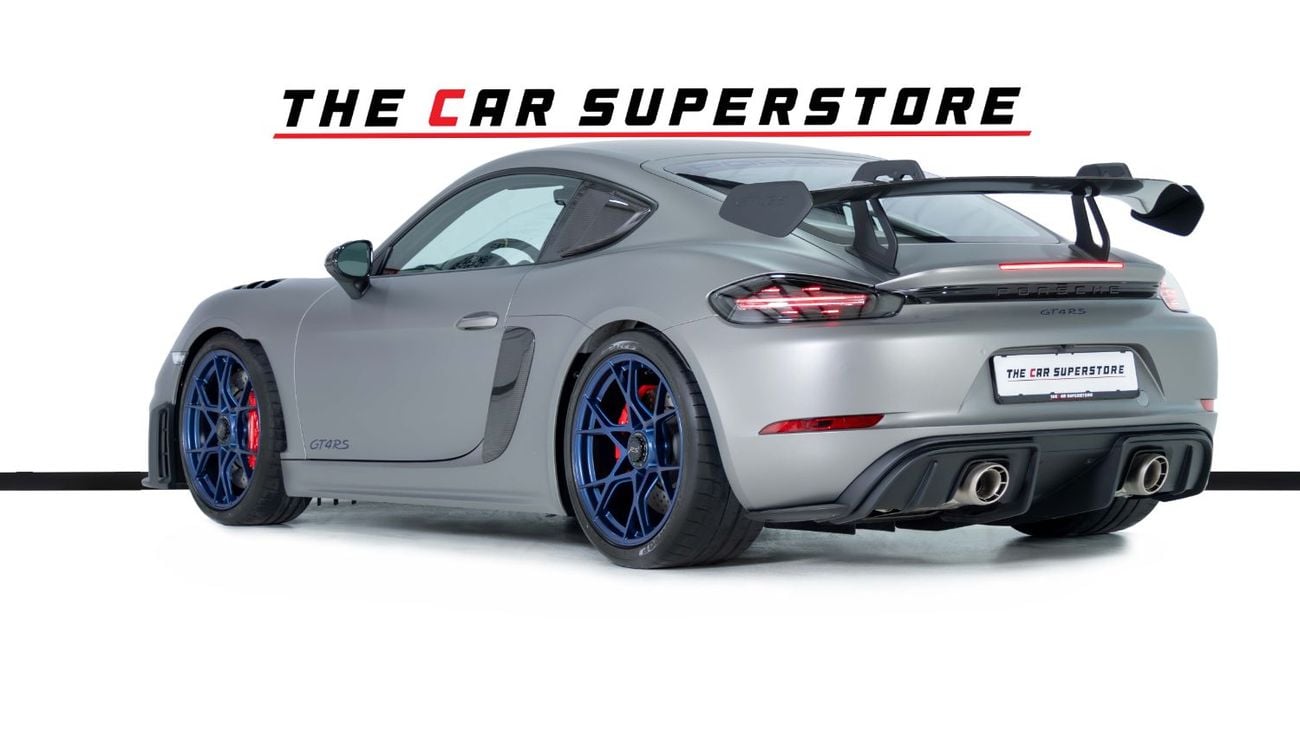 بورش كايمان 718 GT4 RS 4.0L (493 HP) A/T