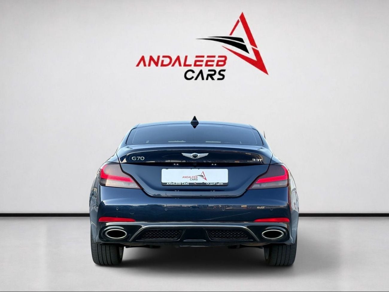 Genesis G70 PLATINUM AED 1,440 P.M | 0% DOWN PAYMENT | GENESIS G70 PRESTIGE | 3.3L TWIN-TURBO V6 | 2018 | KOREAN