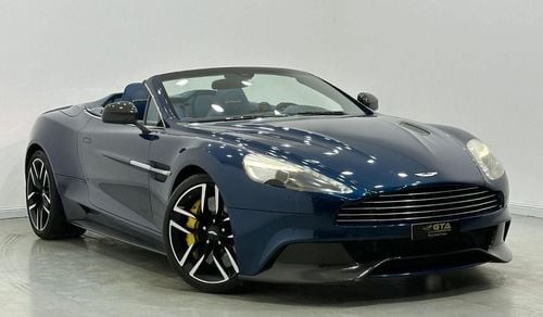 Aston Martin Vanquish Volante 6.0L 2015 Aston Martin Vanquish Volante V12 Convertible, Low