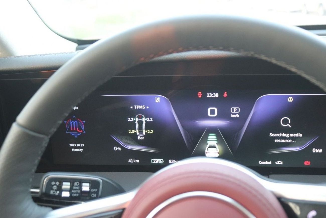 HONGQI EHS9 ELECTRIC , 360 CAMERA, LEATHER SEAT, ELECTRIC SEAT, MODEL 2023 FOR EXPORT