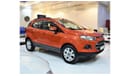 Ford EcoSport Trend Trend EXCELLENT DEAL for our Ford EcoSport 1.5L ( 2015 Model! ) in Orange Color! GCC Specs