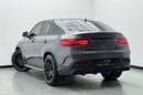 مرسيدس بنز GLE 63 S AMG كوبيه 2017 Mercedes-Benz GLE 63 S AMG Coupe, Well Loaded, Service History, GCC