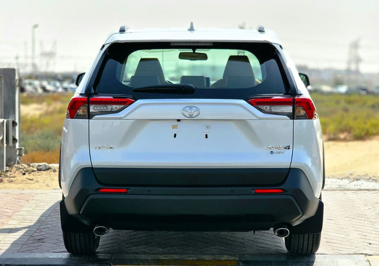 تويوتا راف ٤ TOYOTA RAV4 2.5 HYBRID - XLE - G - MID OPTIONS - 2025 MODEL - WHITE INSIDE BEIGE - OMANI