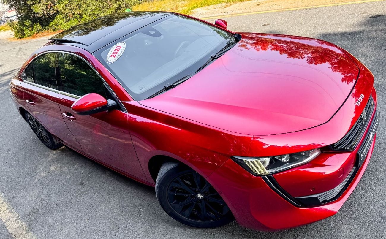 بيجو 508 Peugeot 508 1.6 L 2020 GCC  Accident-Free Original Paint Excellent Condition