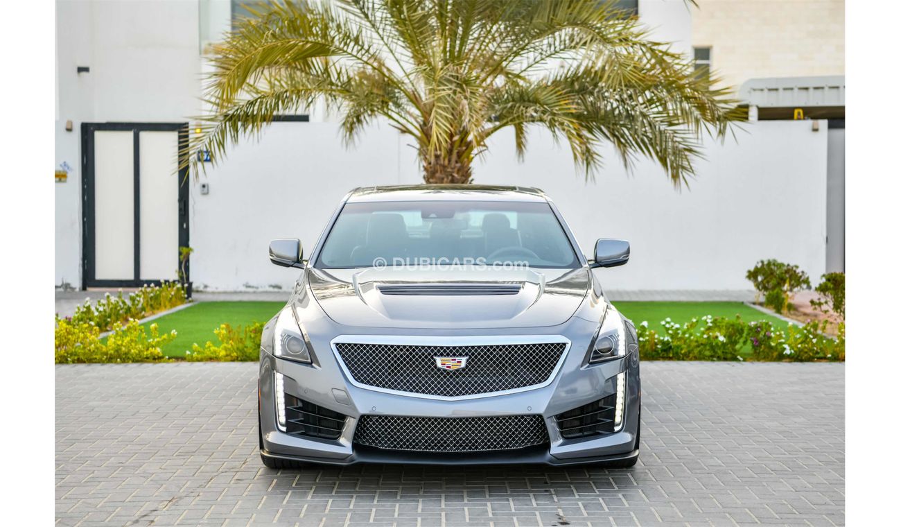 كاديلاك CTS -V 6.2L 640 HP - Sedan - AED 4,485 PM - 0% DP