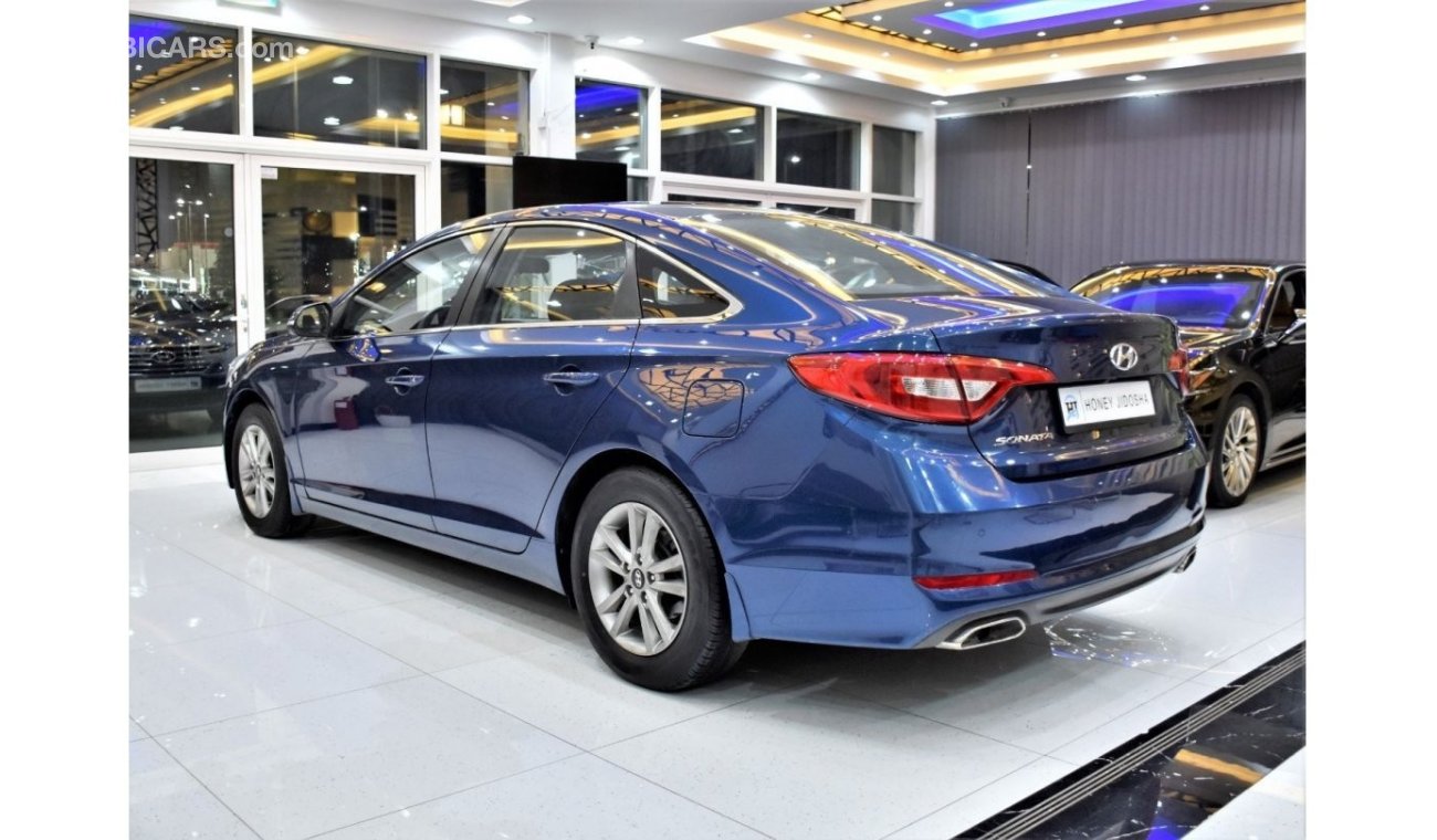 هيونداي سوناتا EXCELLENT DEAL for our Hyundai Sonata ( 2015 Model ) in Blue Color GCC Specs