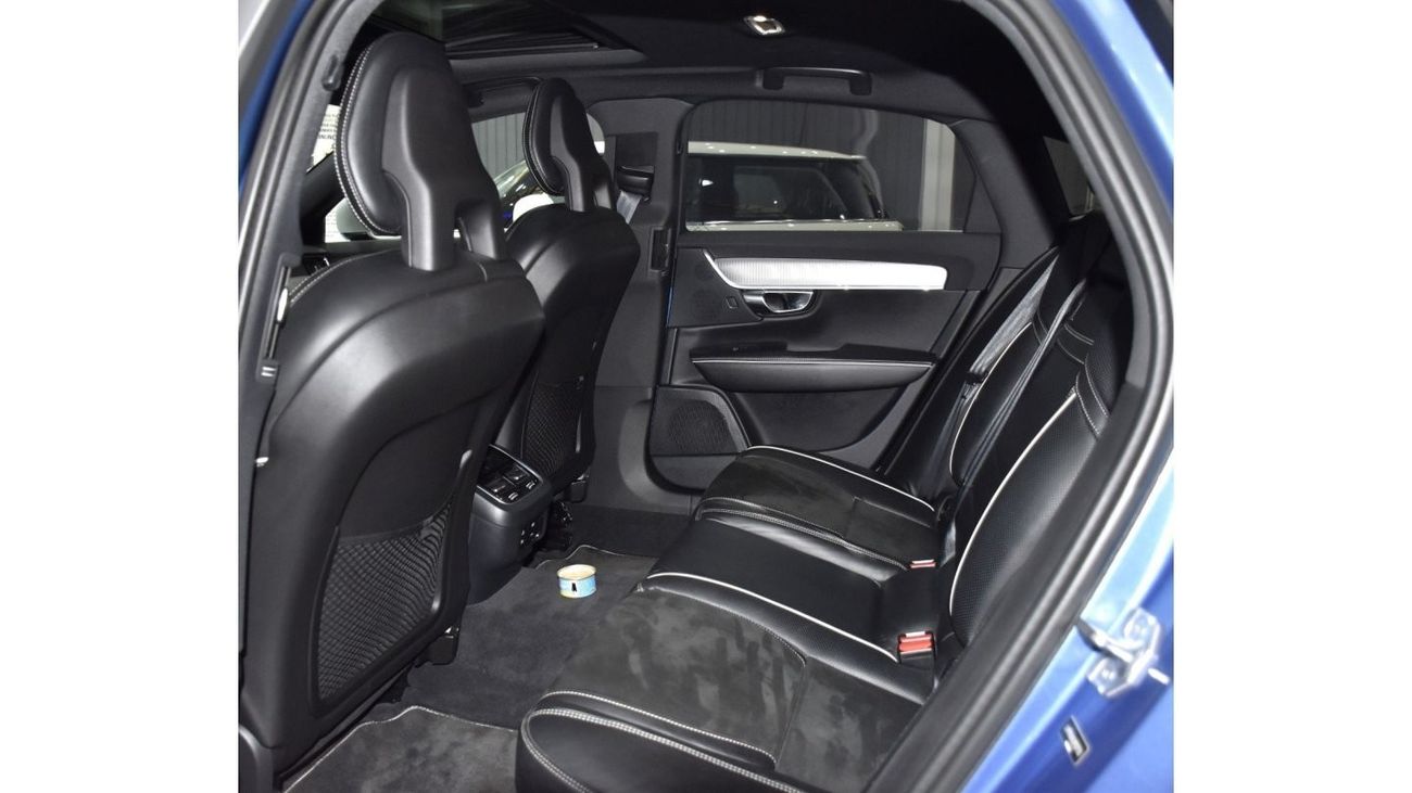 Volvo S90 EXCELLENT DEAL for our Volvo S90 T6 R- Design AWD ( 2018 Model ) in Blue Color GCC Specs