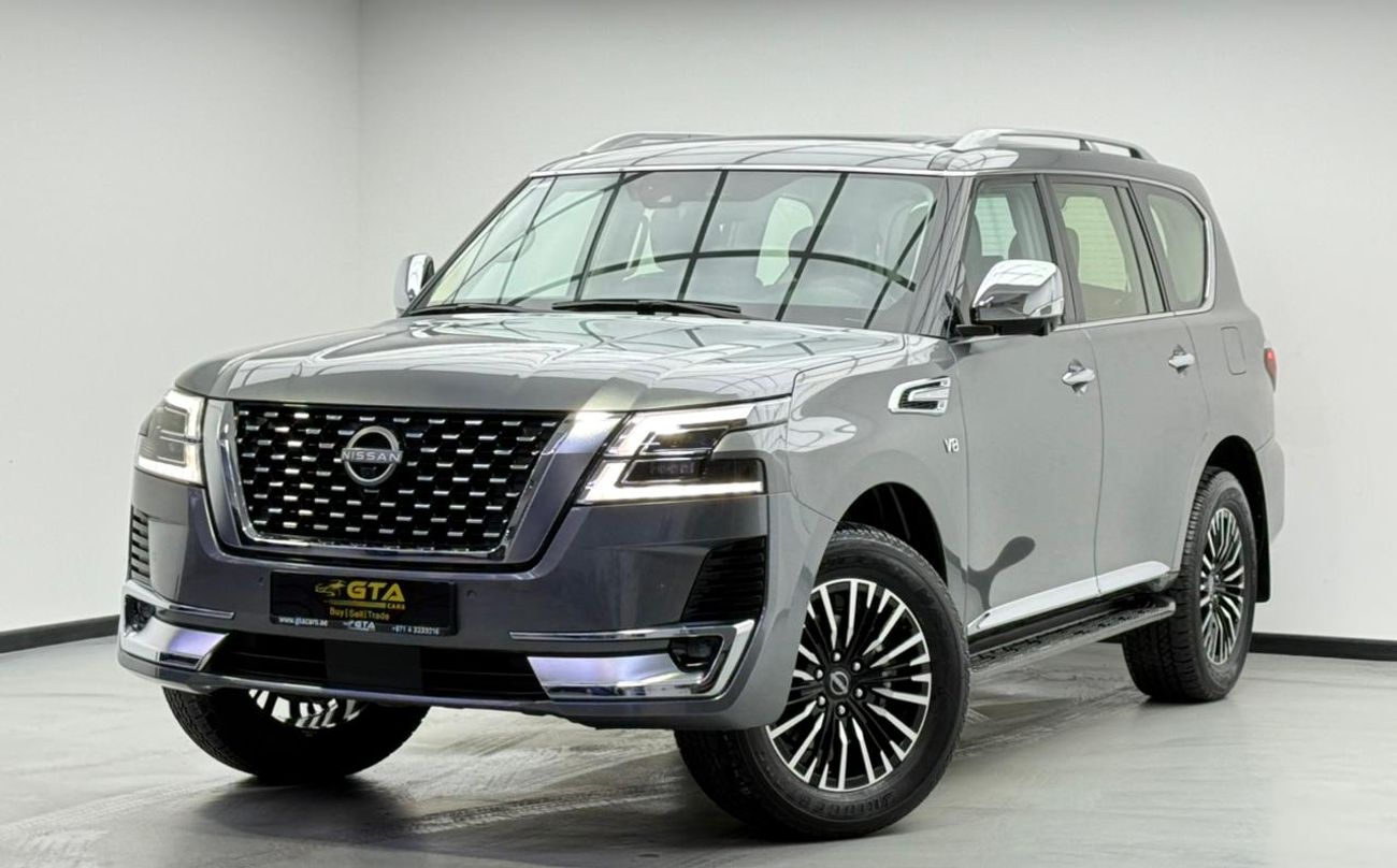 نيسان باترول LE Platinum 5.6L 2024 Nissan Patrol LE Platinum, 2027 Nissan Warranty, Full Nissan Service History, 