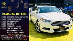 Ford Fusion FUSION / SE / GCC / 2016 / WARRANTY / FULL DEALER SERVICE HISTORY! (AL TAYER) / ONLY 649 DHS MONTHLY