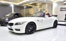 BMW Z4 EXCELLENT DEAL for our BMW Z4 sDrive35i ( 2014 Model ) in White Color GCC Specs