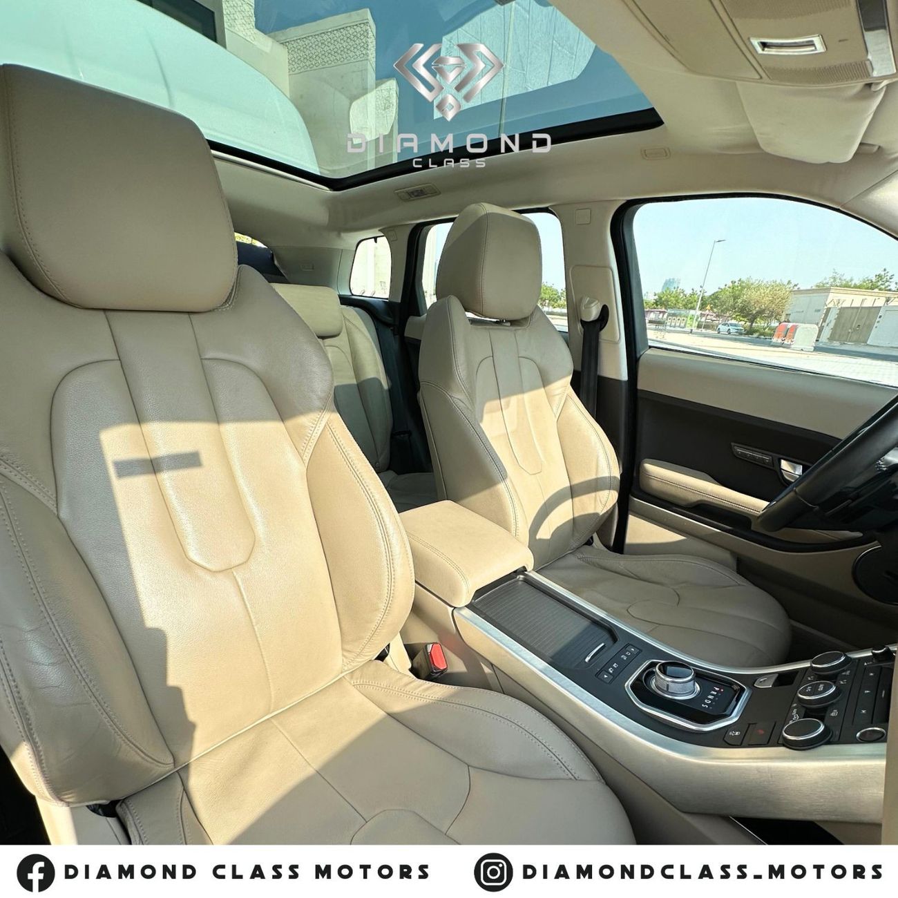 لاند روفر رانج روفر إيفوك رانج روفر ايفوك خليجي ،كامل المواصفات بدون حوادث