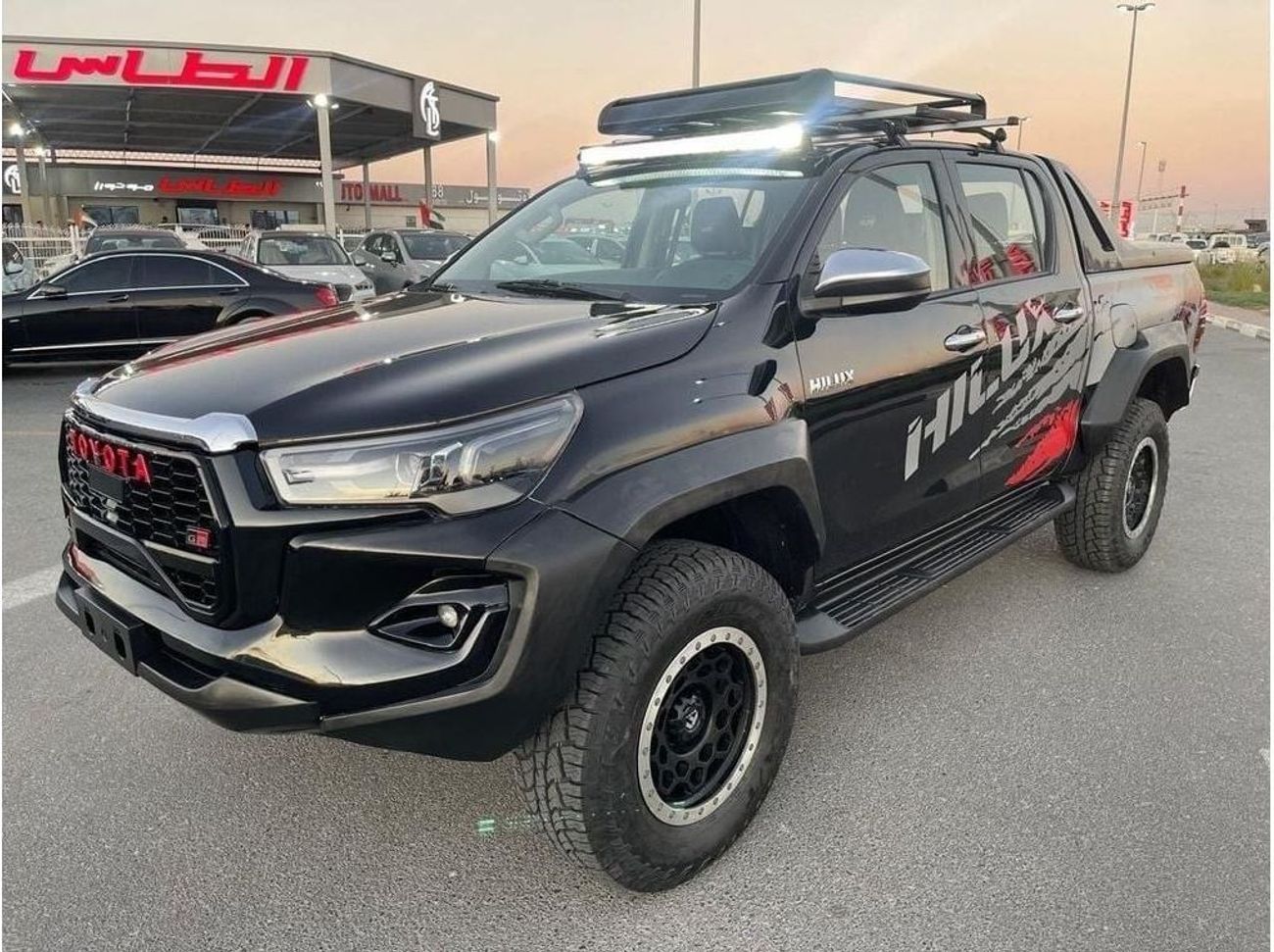 تويوتا هيلوكس 2020 Face-lifted 2024 GR Sports V4 GCC Specifications  Full Option