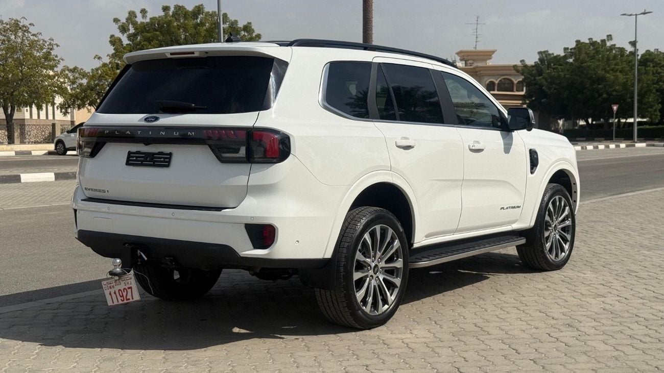Ford Everest Platinum export from Australia