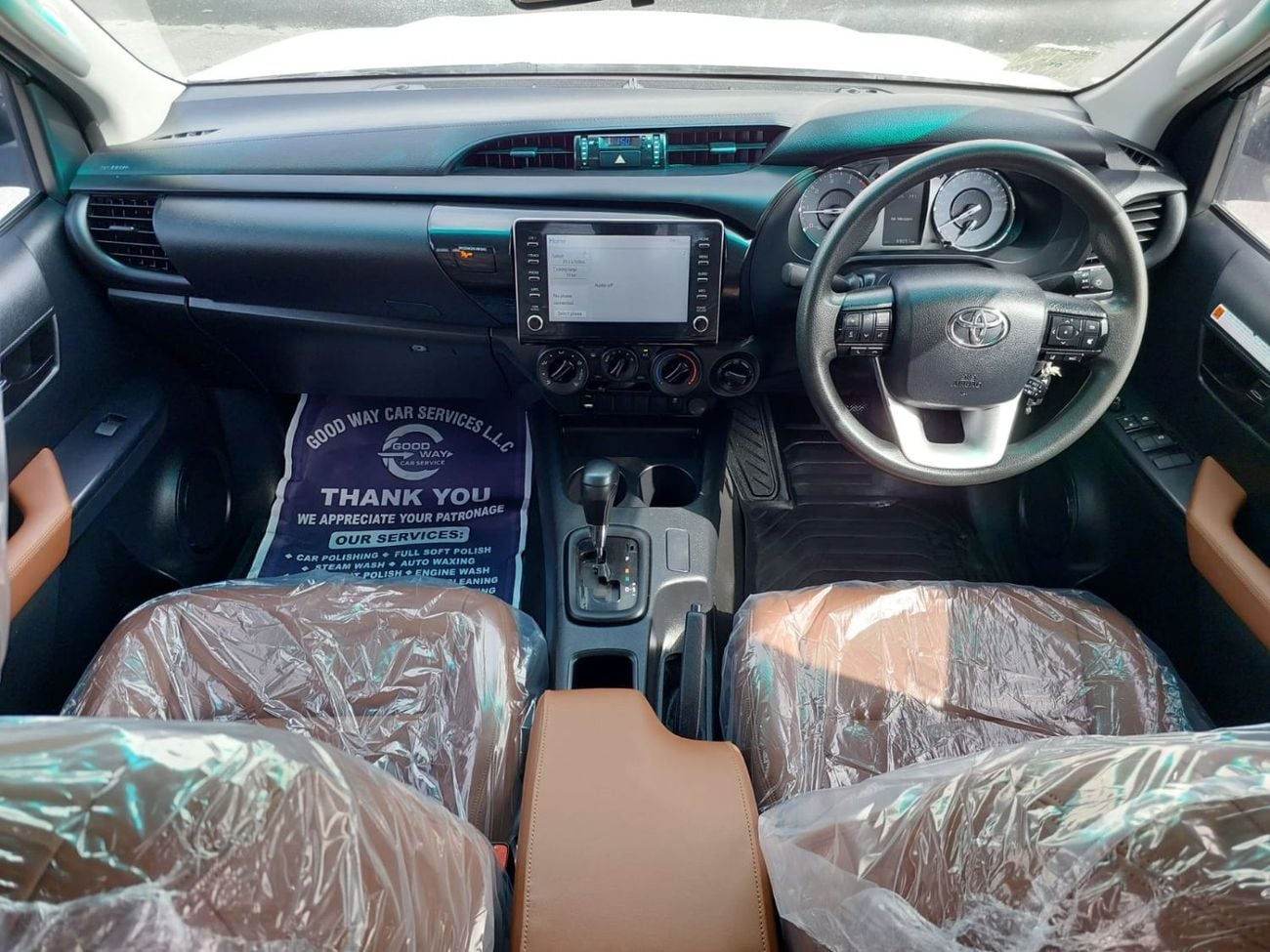 تويوتا هيلوكس GR SPORT (RAMADAN OFFER) TOYOTA HILUX PICKUP RHD 2022 MODEL 2.4 L DIESEL AUTOMATIC(PM70393)