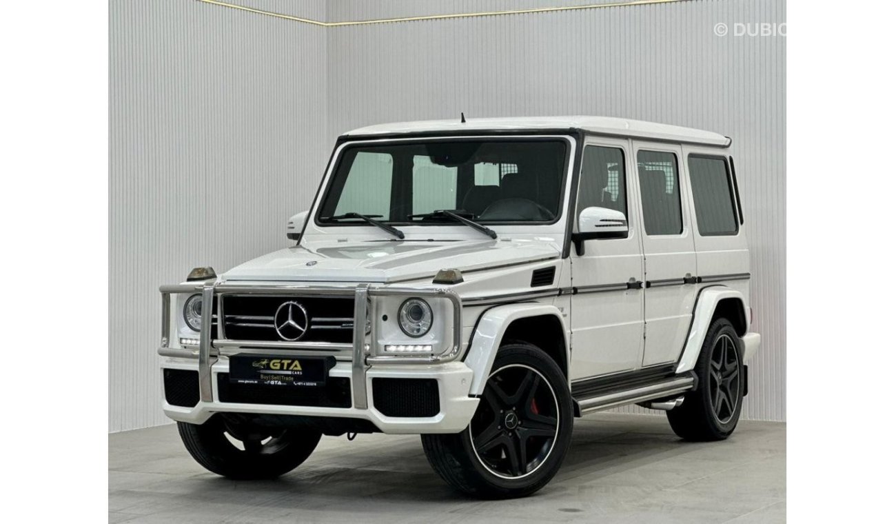 Mercedes-Benz G 63 AMG 2015 Mercedes-Benz G63 AMG, Service History, GCC