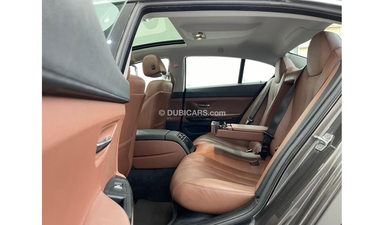 BMW 640i 2015 BMW 640i Gran Coupe, BMW Service History, Warranty, Low Mileage, GCC