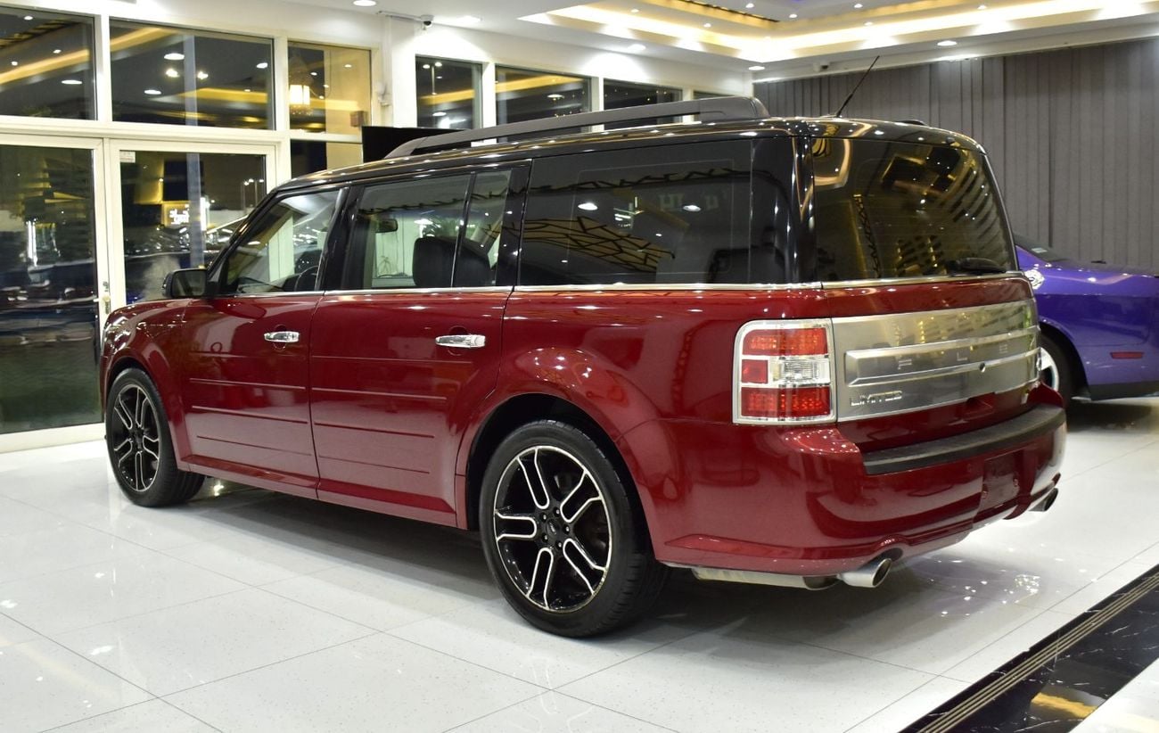 فورد فليكس EXCELLENT DEAL for our Ford Flex Limited ( 2015 Model ) in Red Color GCC Specs