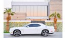 Dodge Challenger R/T 5.7L V8 | 1,401 P.M (4 Years) | 0% Downpayment | Impeccable Condition