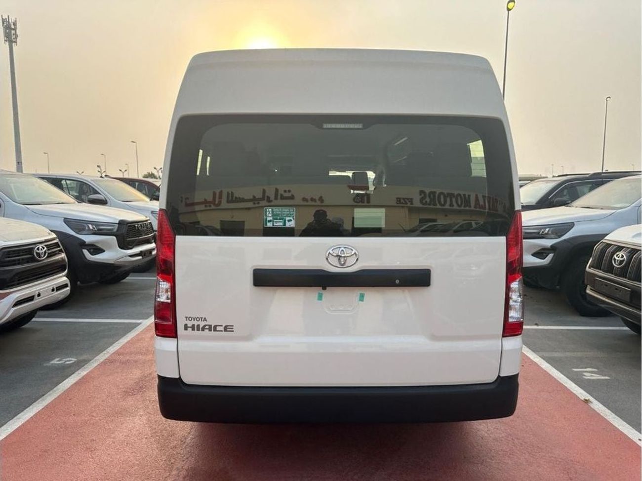 Toyota Hiace TOYOTA HIACE 3.5 L PETROL MANUAL,13SEATS,HIGH/ROOF 2025