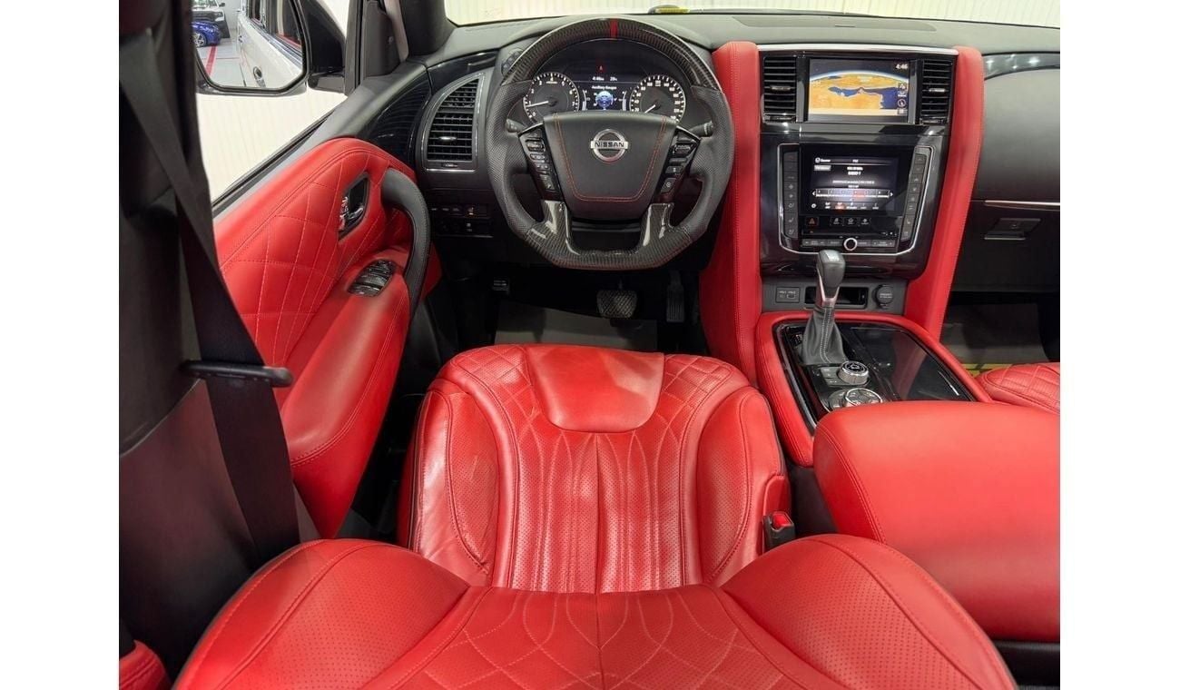 نيسان باترول LE Platinum 5.6L 2021 Nissan Patrol Platinum V8, Warranty, Nov 2025 Nissan Service Pack, Full Option