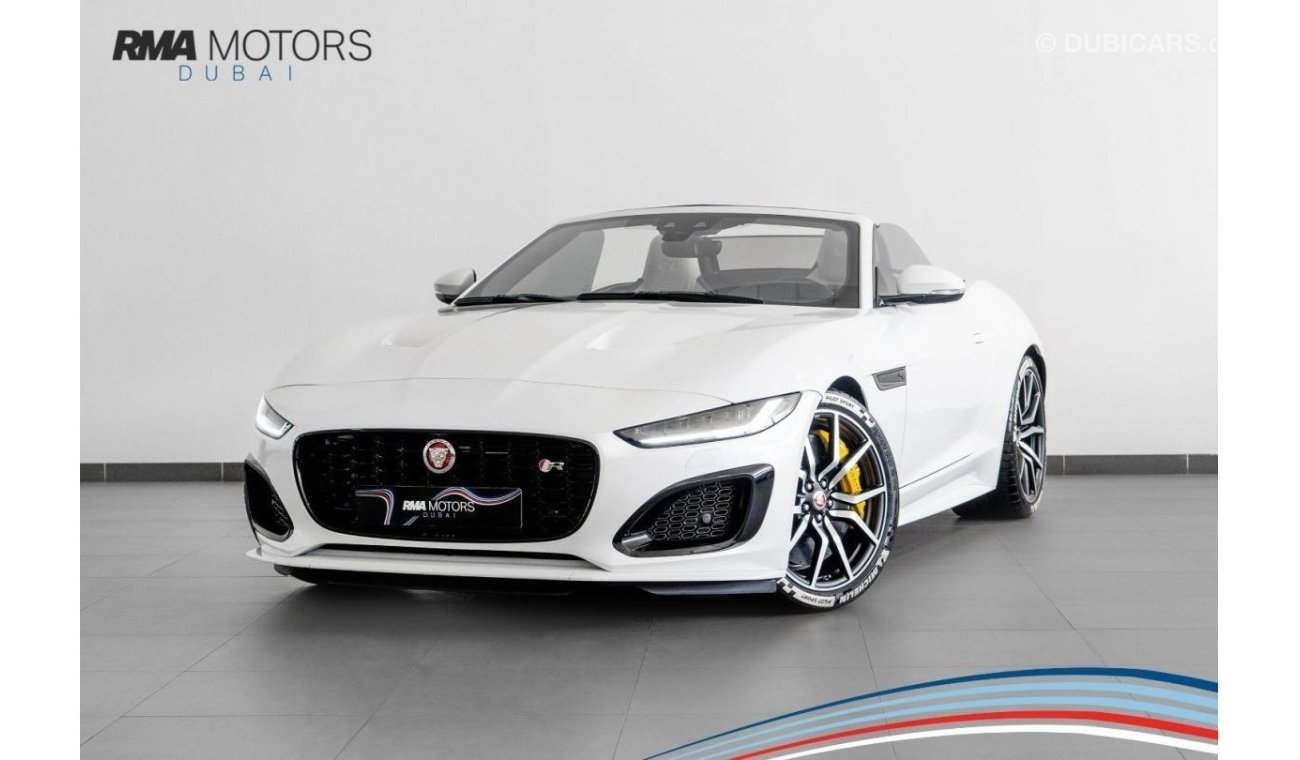 جاغوار F-Type 2021 Jaguar F-Type R P575 Convertible  AWD / 5.0L V8 Supercharged 575BHP