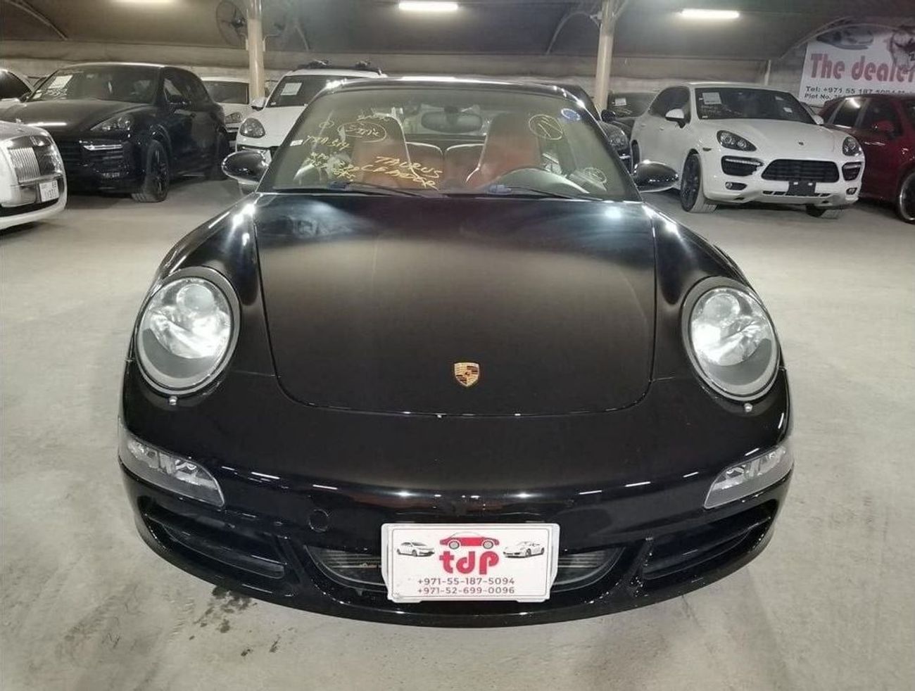 بورش 911 TARGA 4S 2007 3.8L, WITH SPORTS CHRONO PACKAGE, CARBON INTERIOR PACKAGE AND MORE..