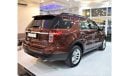 Ford Explorer EXCELLENT DEAL for our Ford Explorer XLT 4WD ( 2015 Model! ) in Brown Color! GCC Spe