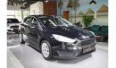 Ford Focus 100% Not Flooded | Ambiente Focus 1.6L | GCC Specs | Full Service History | Single Owner | Accident 