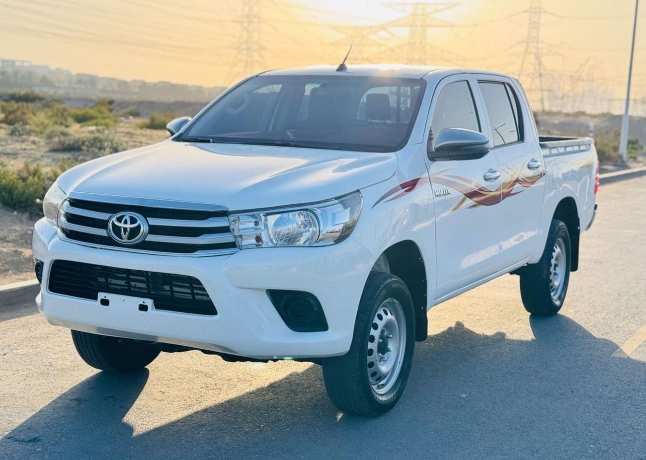 تويوتا هيلوكس GLX 2.7L Double Cab Utility M/T