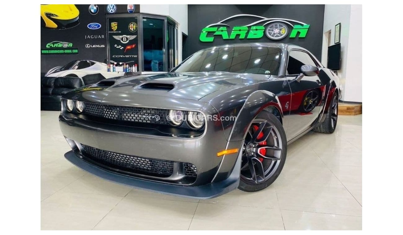 Dodge Challenger CHALLENGER RED EYE  797 HP 2019 GCC IN AMAZING CONDITION UNDER AL FUTTAIM WARRANTY