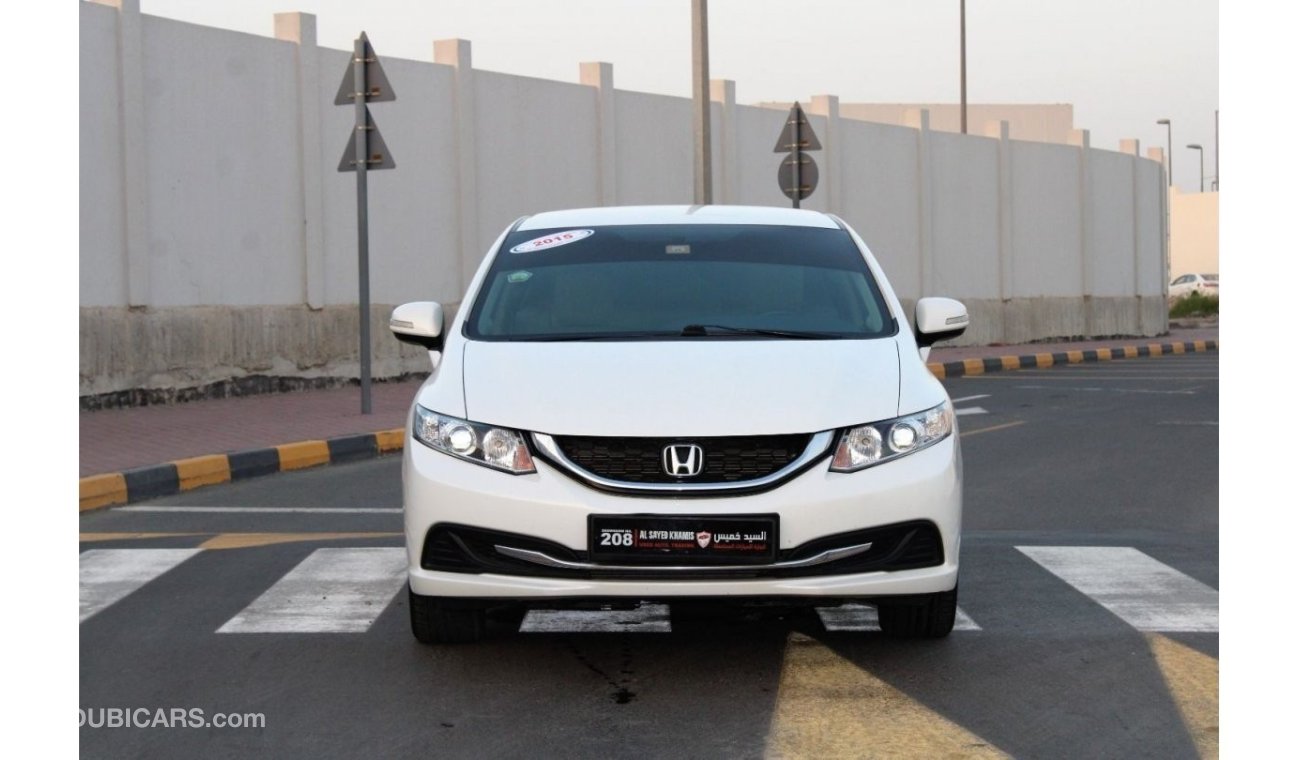 Honda Civic Honda Civic 2015 GCC in excellent condition, without paint, without accidents, very clean from insid