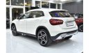 مرسيدس بنز GLA 250 EXCELLENT DEAL for our Mercedes GLA 250 ( 2018 Model ) in White Color GCC Specs