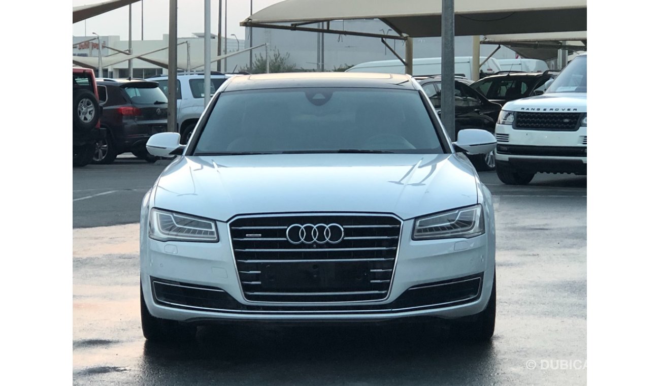 Audi A8 AUDI A8 MODEL 2015 GCC CAR PERFECT CONDITION FULL OPTION PANORAMIC ROOF LEATHER SEATS FULL ELECTRIC