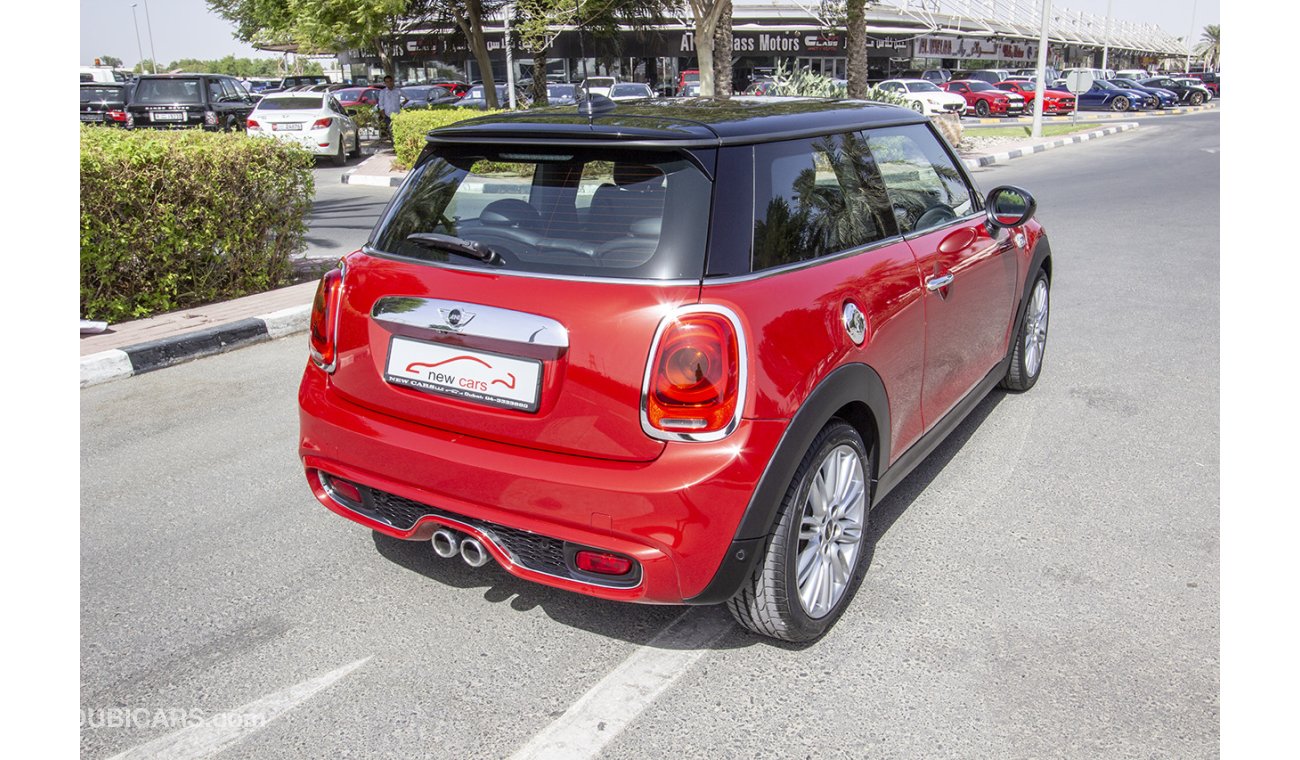 Mini Cooper S GCC MINI COOPER S -2016 - ZERO DOWN PAYMENT - 1500 AED/MONTHLY - 1 YEAR WARRANTY