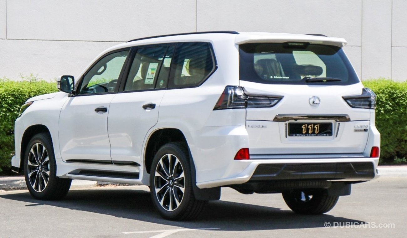 Lexus LX570 S Black Edition / Warranty and Service Contract / GCC Specifications