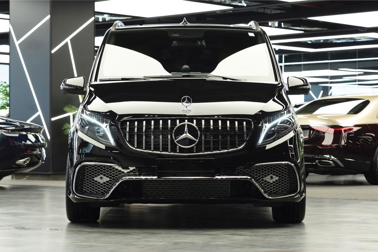 Mercedes-Benz V 250 2024 VVIP MERCEDES GCC V250 with VB Air Suspension and Extra AC- 2 Years Warranty by VLINE Design